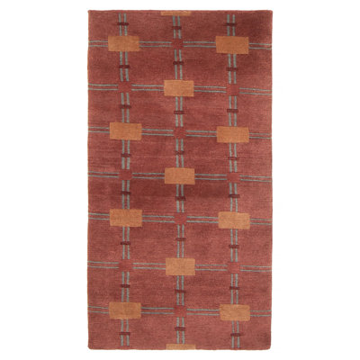 Opulence Burgundy Rug 2'5"" x 4'6 -  Corrigan StudioÂ®, 9F3EF559050D49B585E5DF11DFAC1E42