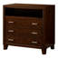 Commode anglaise 3 tiroirs Carpino