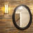 Cardale Solid Wood Oval Mirror-1267619739