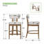 Tabouret de comptoir Hanson