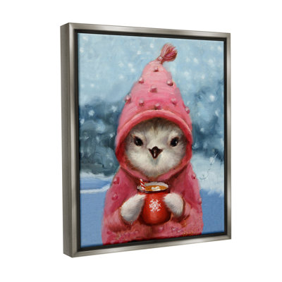 «Bird With Winter Cocoa» par Lucia Heffernan sur