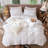 MooMee Striped Duvet Cover Set 100% Washed Cotton Linen Like Textured-117586341-112681251
