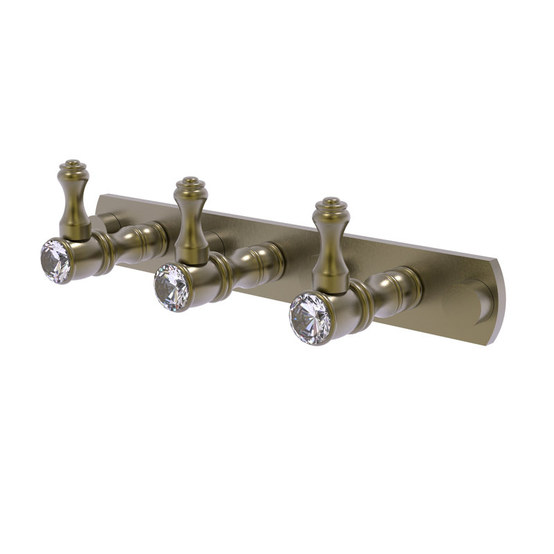 Support mural pour attaches et ceintures en cristal Gavin, Laiton antique