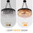6-Light Modern Black Frame Dimmable Crystal Chandelier