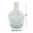 Rieth Clear Recycled Glass Handmade Spanish Vase with Cabernet