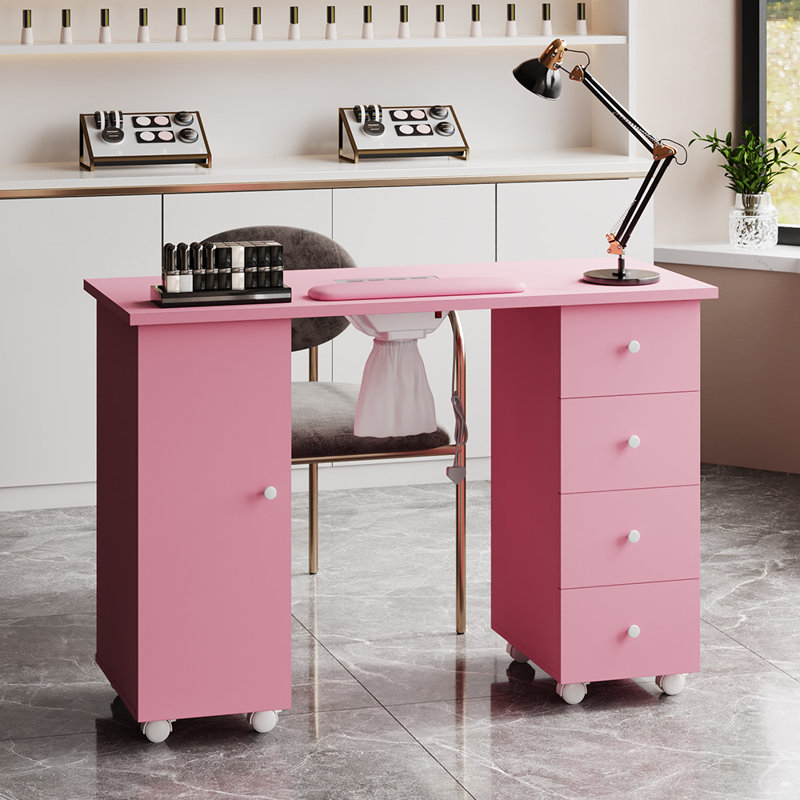 110cm x 45cm Makeup Organiser, Pink