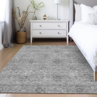 Leis Floral Indoor Rug