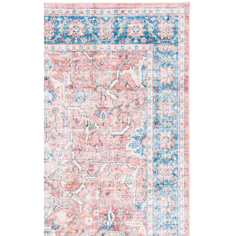 Masja Performance Machine Washable Oriental Rug, Rectangle 9' x 12'