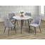 Fauteuil d'appoint en velours-2089063924