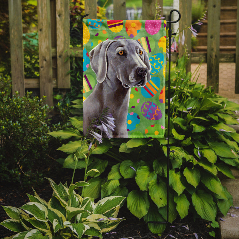 Drapeau de jardin Atara, Weimaraner