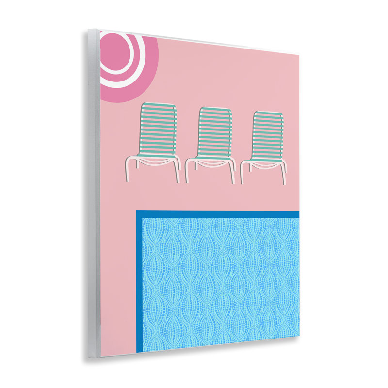 «Summer Poolside View» par Regina Moore