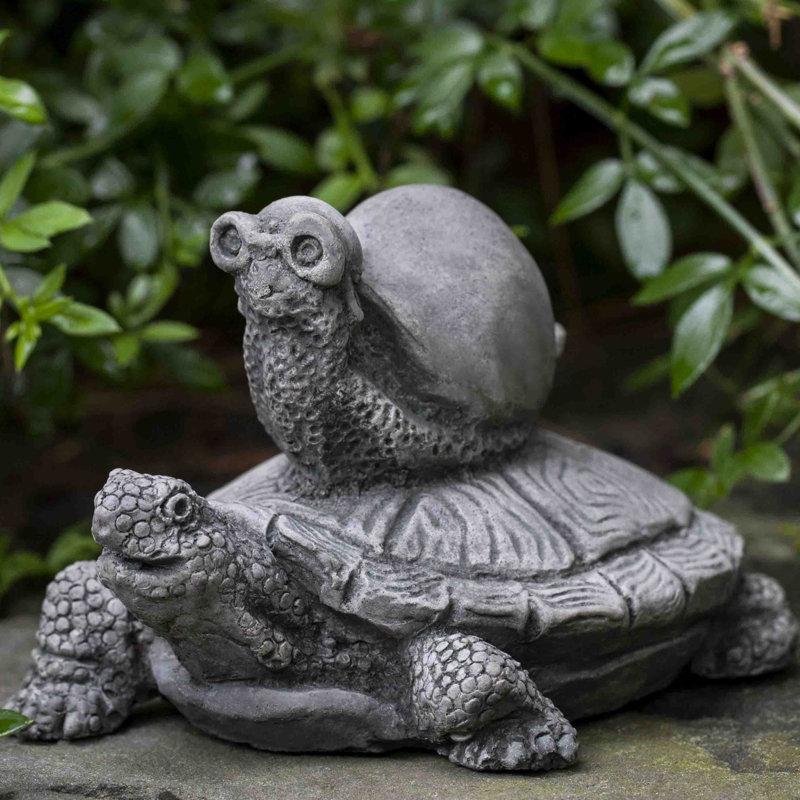 Animals Weather Resistant UV Resistant Garden Statue, Alpine Stone