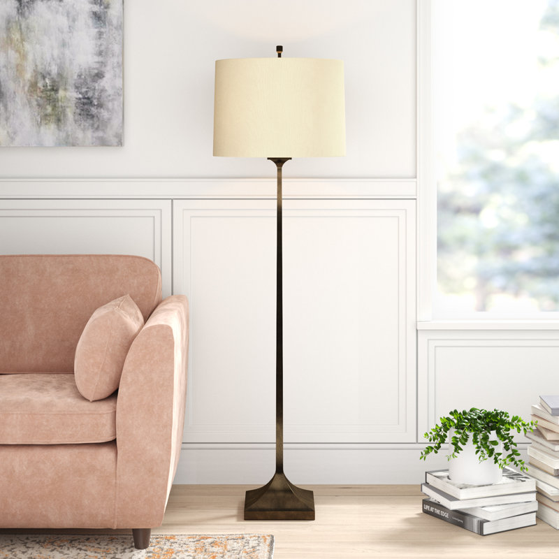Gramercy 63.5'' Traditional Floor Lamp, Bronze