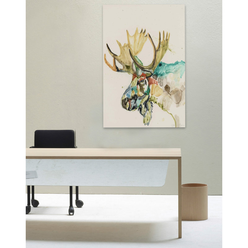 Hi Fi Wildlife IV - Wrapped Canvas Print, 76 cm H x 51 cm W x 4 cm D