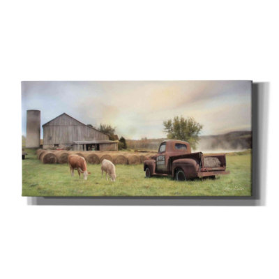 'Tioga Country Farmland' by Lori Deiter, Canvas Wall Art