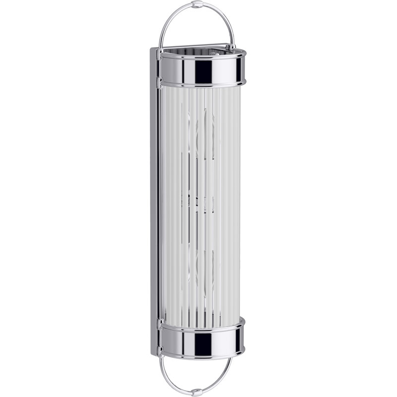 Terret 21" 2 - Light Bath Bar, Polished Chrome