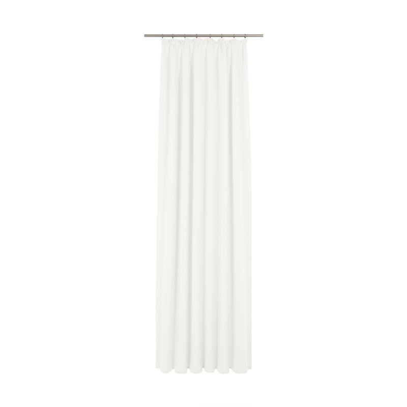 Skeen Semi Sheer Curtain Single Panel, 750 W x 225 D cm