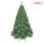 Arbre de Noël en PVC 6 pi avec 280 lumières DEL WiFi Music Sync - Contrôle de l'application, 917 pointes, branches articulées, effets bicolores, support en métal