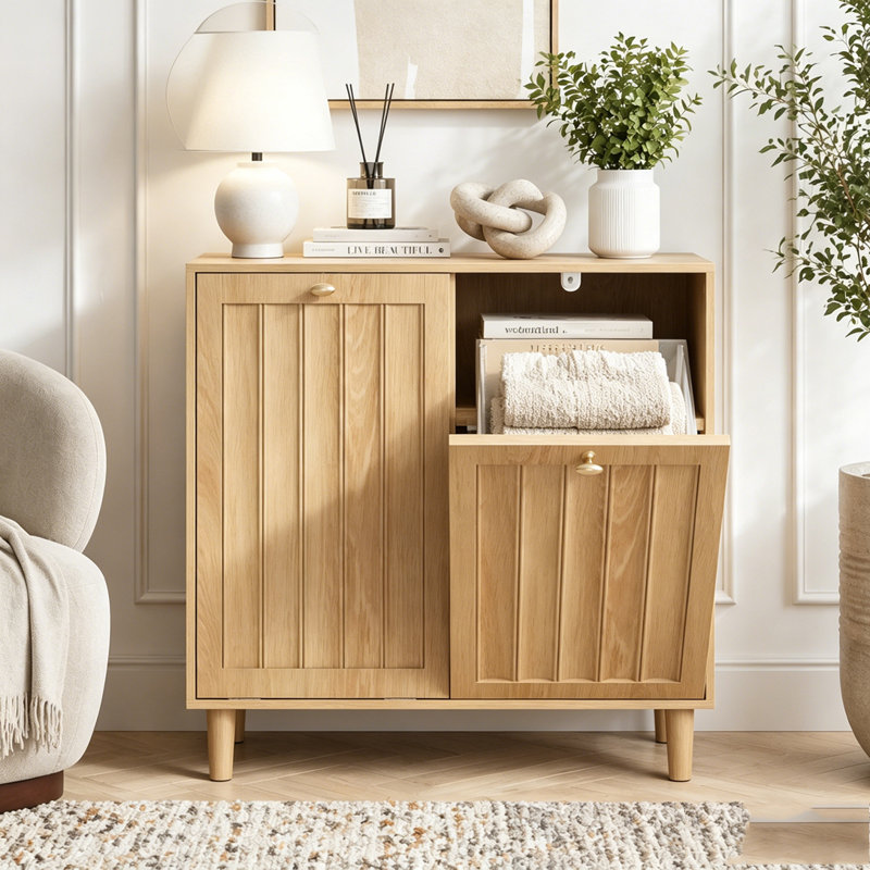 Bathroom Laundry Storage Cabinet