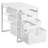 3-Tier Under Sink Cabinet Organizer with Sliding Storage Drawer