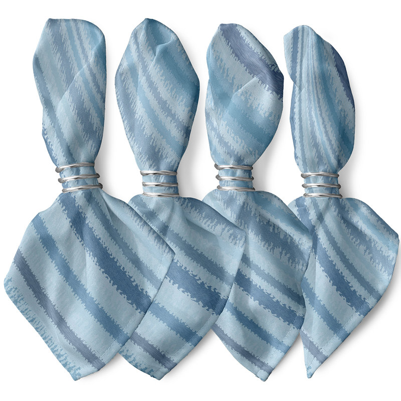 Senda Raya De Agua Napkins, Blue