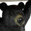 Support à plante ours assis