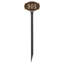 Cambridge Small Address Sign Plaque with Lawn Stake-36846146-36043559