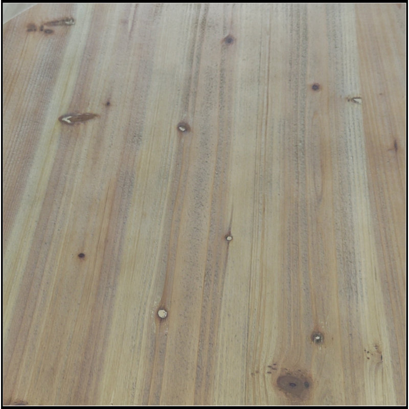 Table basse 31,50 "en forme de seau de style rétro pour bureau, salle à manger et salon