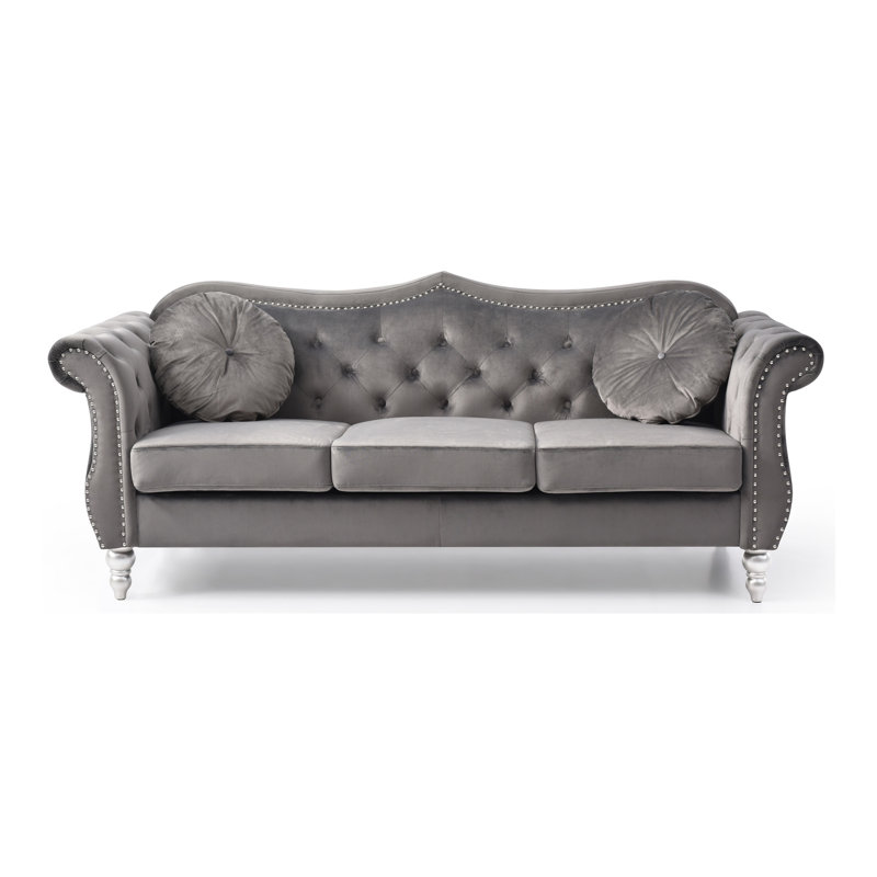 Canapé Hollywood G0661A-S, Gris foncé