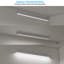 Luminaire linéaire à DEL 40W 4FT, luminaire suspendu 3CCT Dimmable-121768949