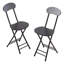 4pcs Portable and Foldable Dining Chairs-2008901357