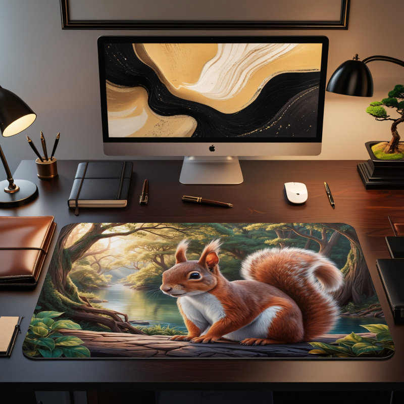 Polyester Desk Pad, 23.6x13.8