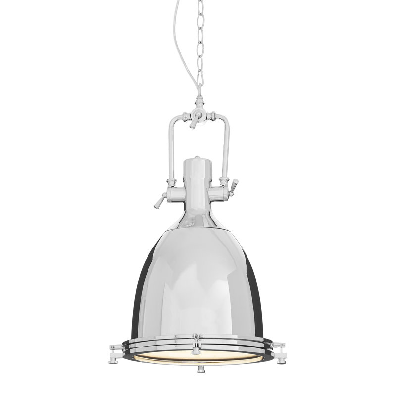 Addison 1 - Light Dome Pendant, Chrome