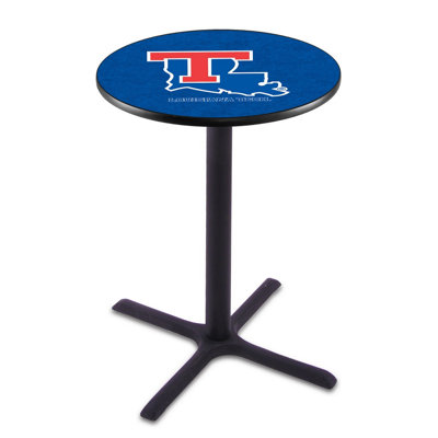 NCAA Round Metal Base Dining Table