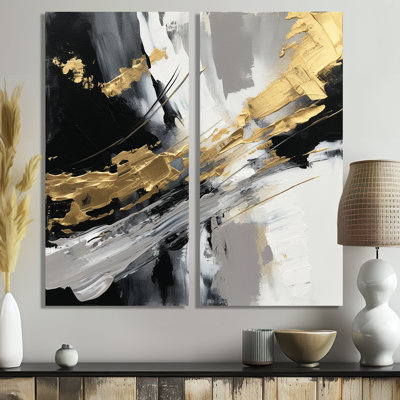 Weston - Large Abstract, reproduction d'art sur toile