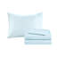 Literie pour lit simple avec édredon - imprimé médaillon bleu marine, coussin décoratif doux, drap complet, motif au choix élégant et tendance, bordures brodées, polyvalent