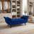Velvet Upholstered Storage Bench-1372117918