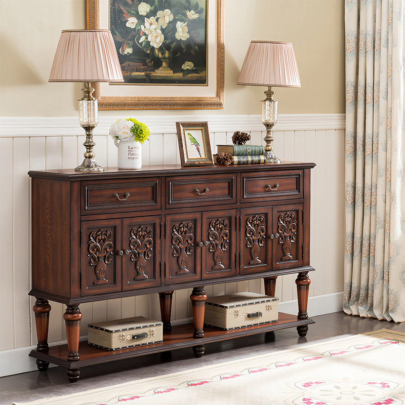 Buffet American American, Noyer