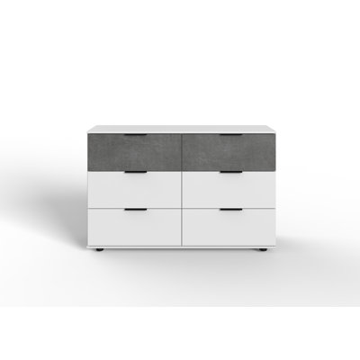 130cm W 6 - Drawer Chest of Drawers