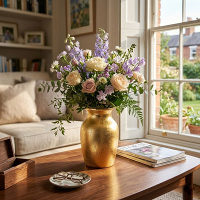 Vase de table fleur 7" Adelyn