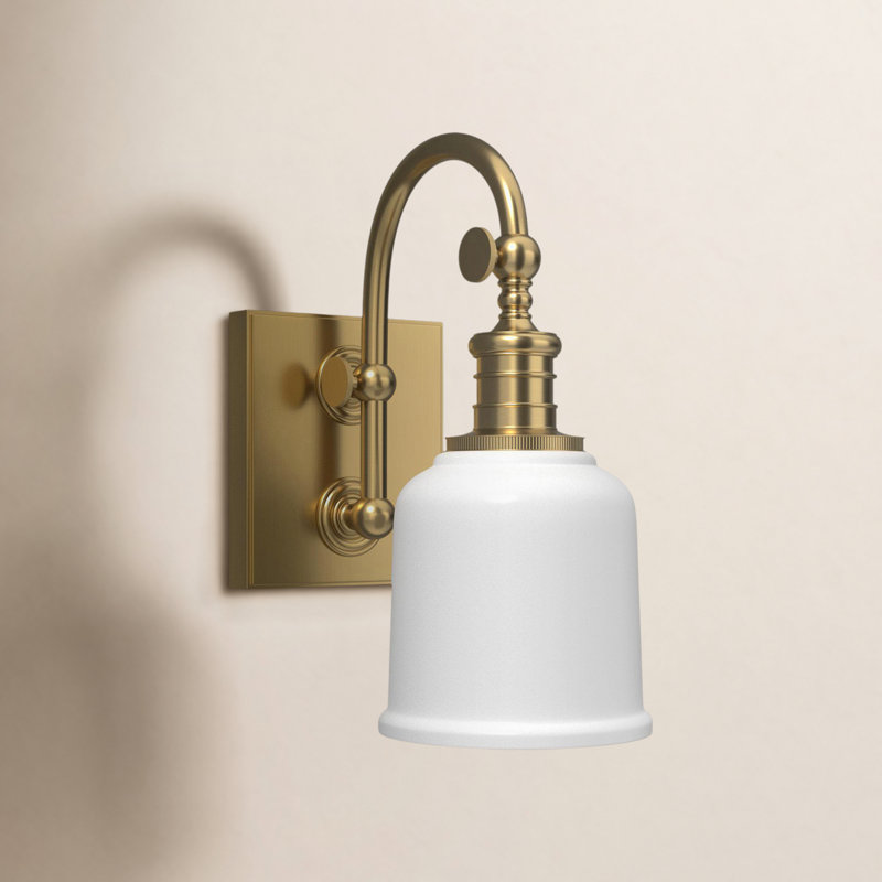 Bellwether Carlota 1 - Light Armed Sconce, Aged Brass