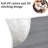 Outdoor Chaise Lounge Cushion, 72" X 24" Seat Back Chair Cushion With Ties, Waterproof Fade Resistant-914616032