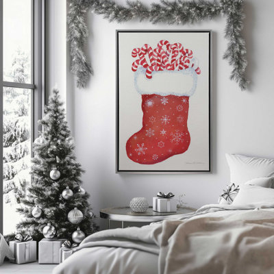 «Winter's Candy Keeper», reproduction sur toile dans un cadre poli