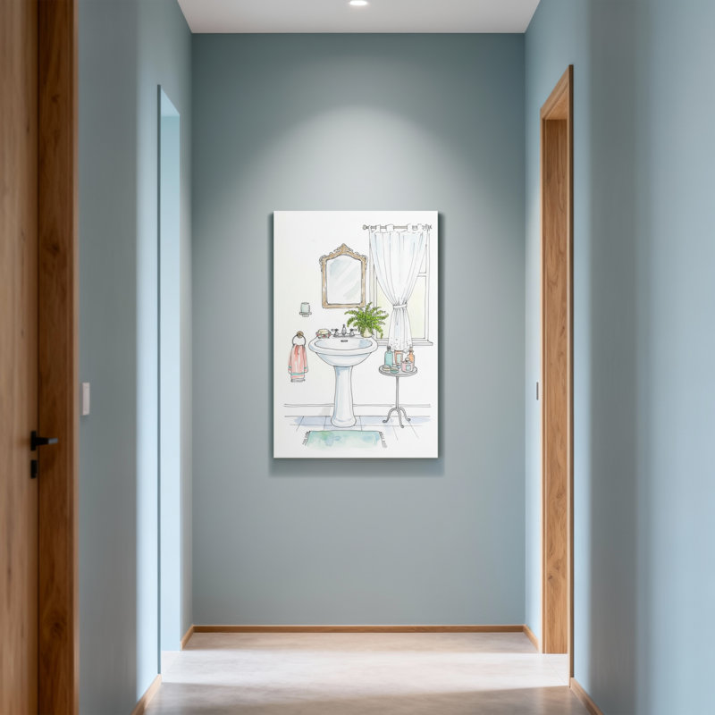 Table de serviette de salle de bain, H 40 po x l 28 po