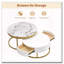 Table basse gigogne moderne avec tiroirs Modern