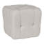 Glen Haven By Thom Filicia Square Boucle and Velvet Tufted Pouffe-221401065