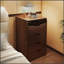Bureau de coiffeuse 3 en 1 avec miroir rabattable, bureau en verre et 3 tiroirs pour une chambre à coucher moderne-1373868398
