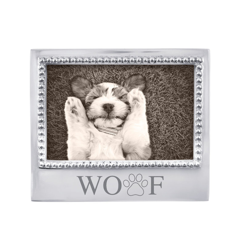 Beaded Metal Picture Frame
