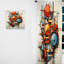 Constructivism Dynamic Assemblage Geometric III - Rideau obscurcissant Constructivism - 1 panneau-107565454