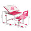 Ensemble de table d'étude et de chaises pour enfants Zoomie Kids-69900254
